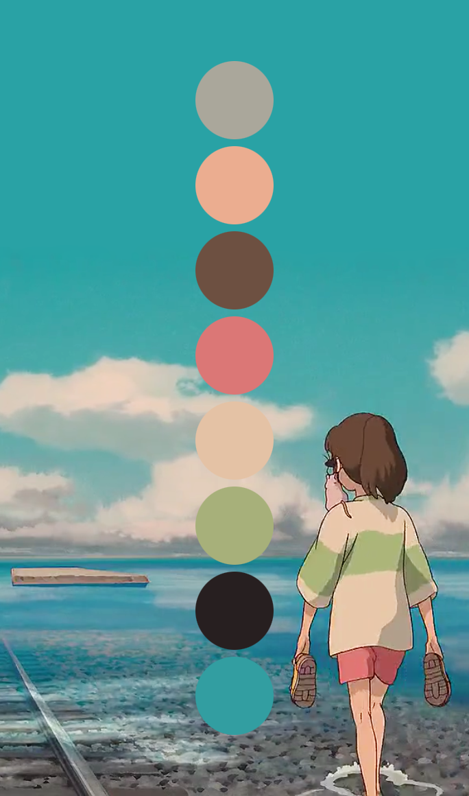 Palettes of Ghibli | Ghibli artwork, Miyazaki art, Studio ghibli art