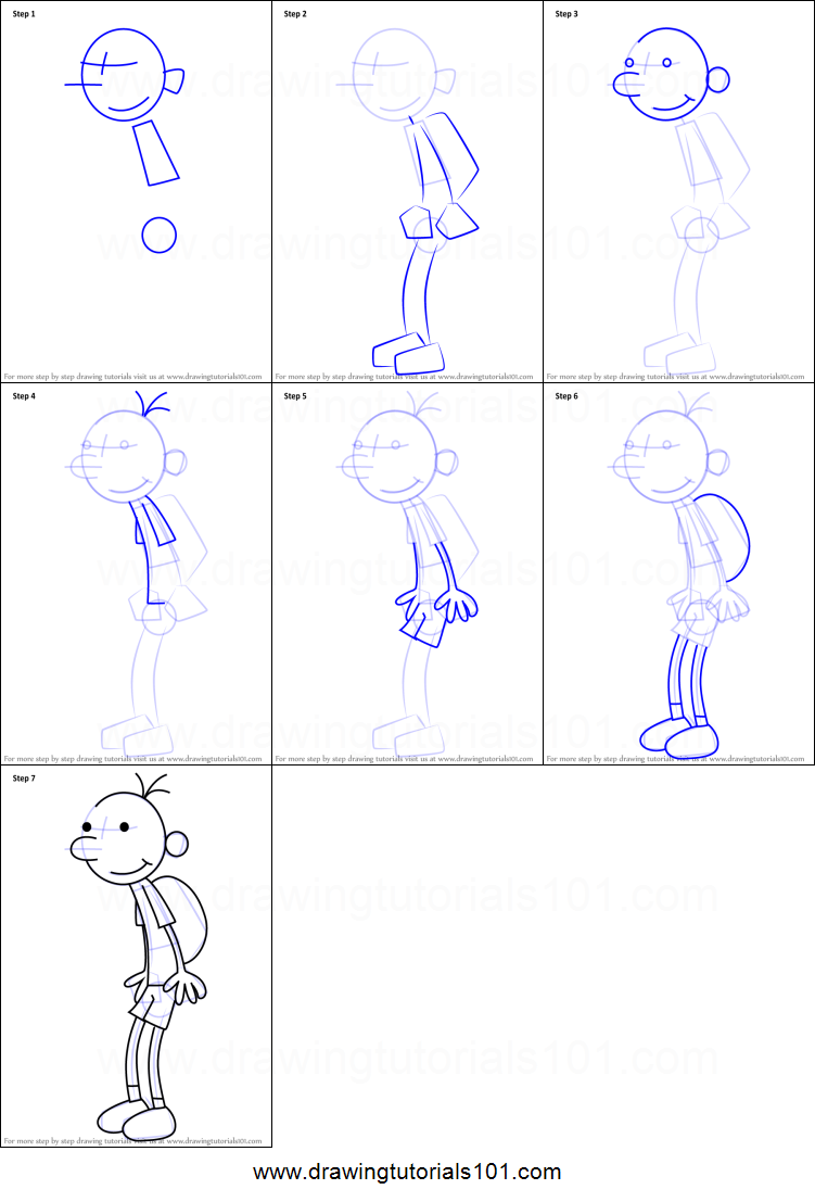 How To Draw Greg Heffley