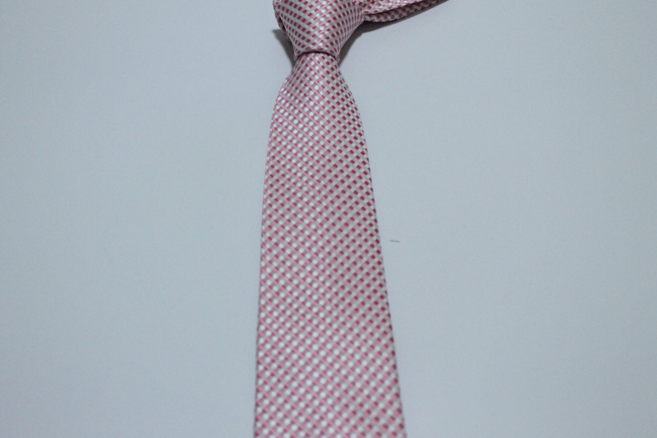 Color Block Plaid Man’s Formal Tie Pink (SJ13032851)http://www.clothing ...