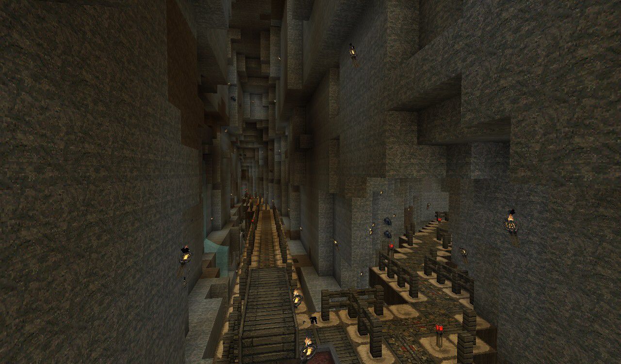 Minecraft Underground City