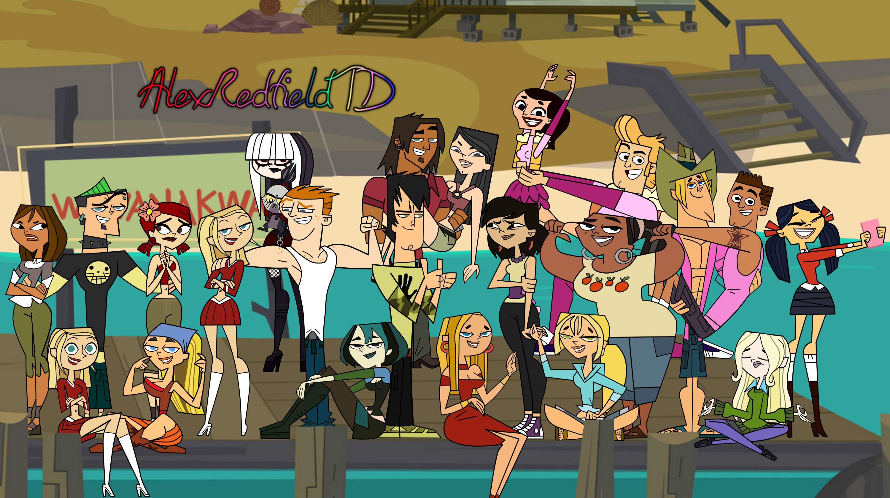 My cast of Total Drama Season 6 by AlexRedfieldTD on DeviantArt | Total ...