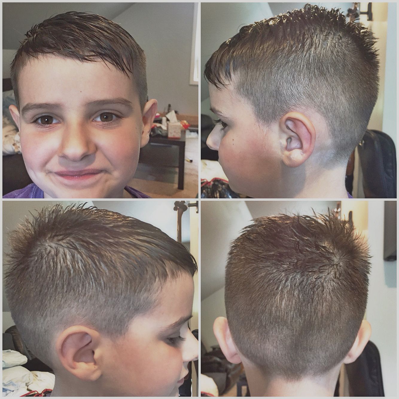 Boys haircut. Texture and messy. Tight fade. Modern Man, Kirk, Boy ...