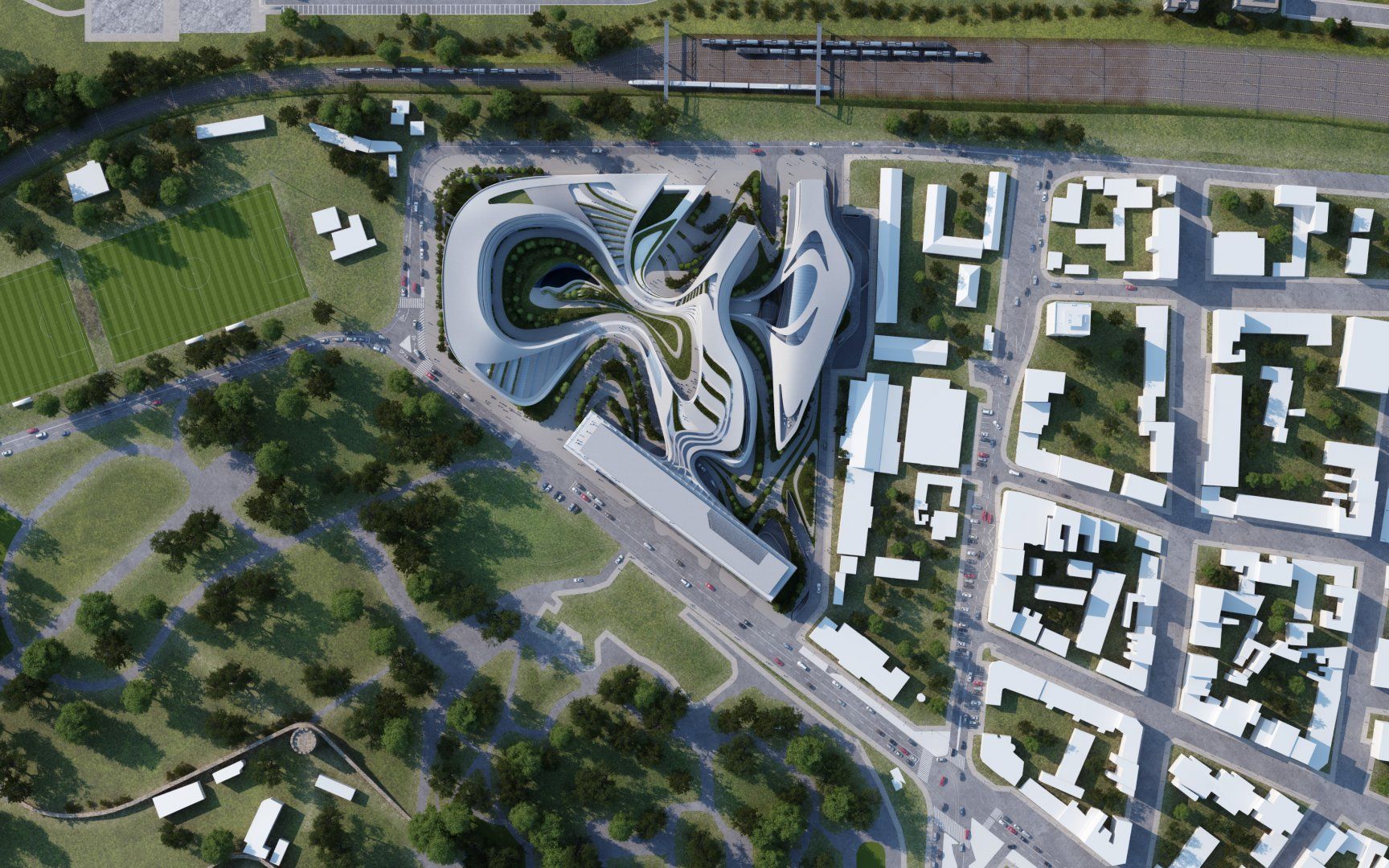 Beko Masterplan - Architecture - Zaha Hadid Architects Masterplan ...