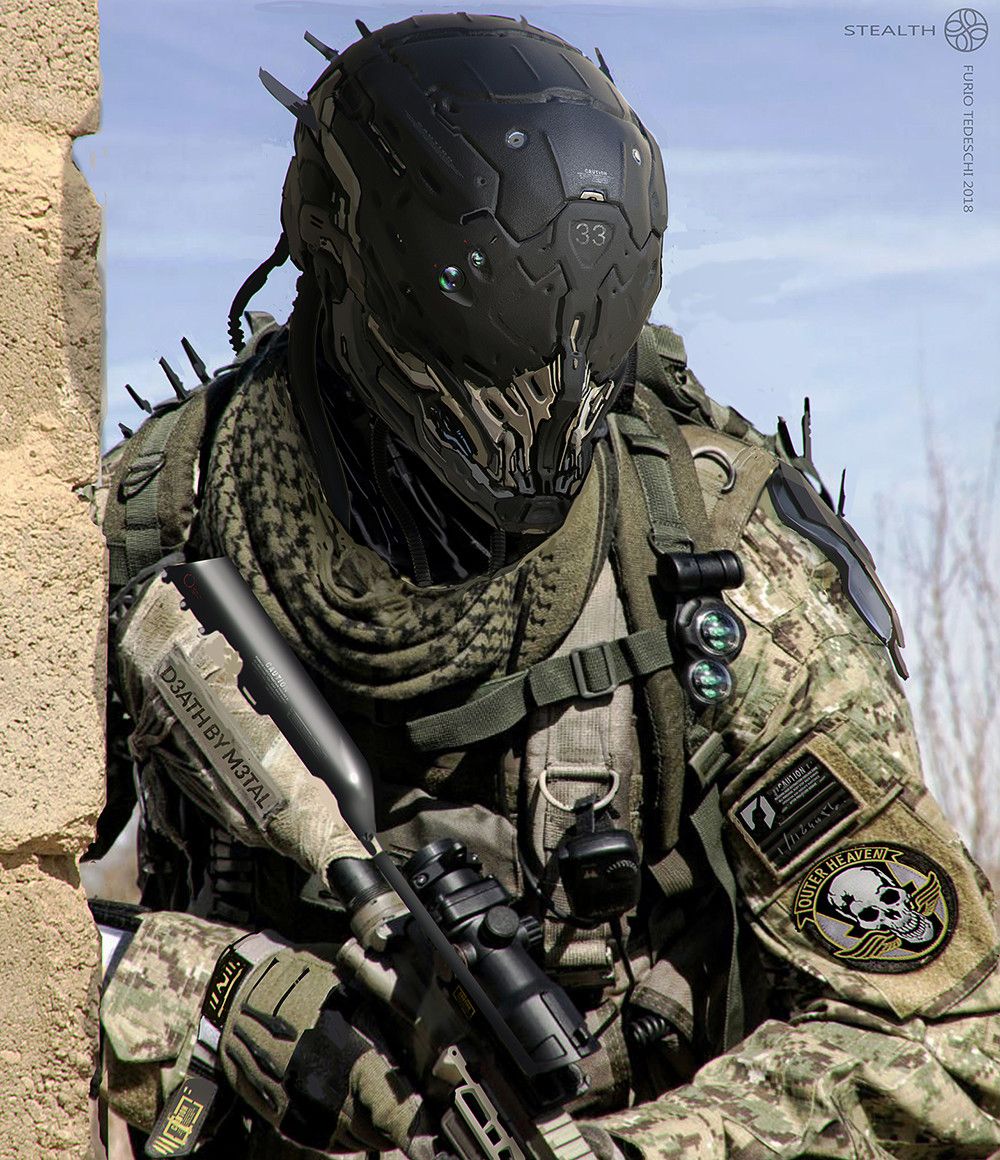 ArtStation - Stealth, Furio Tedeschi Combat Armor, Military Armor ...