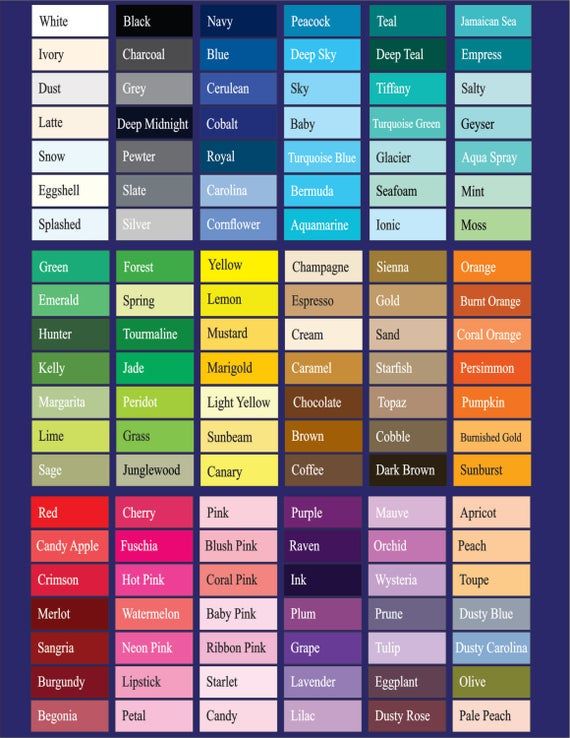 Basic Color Chart With Names Inc Teachers Essentials - vrogue.co