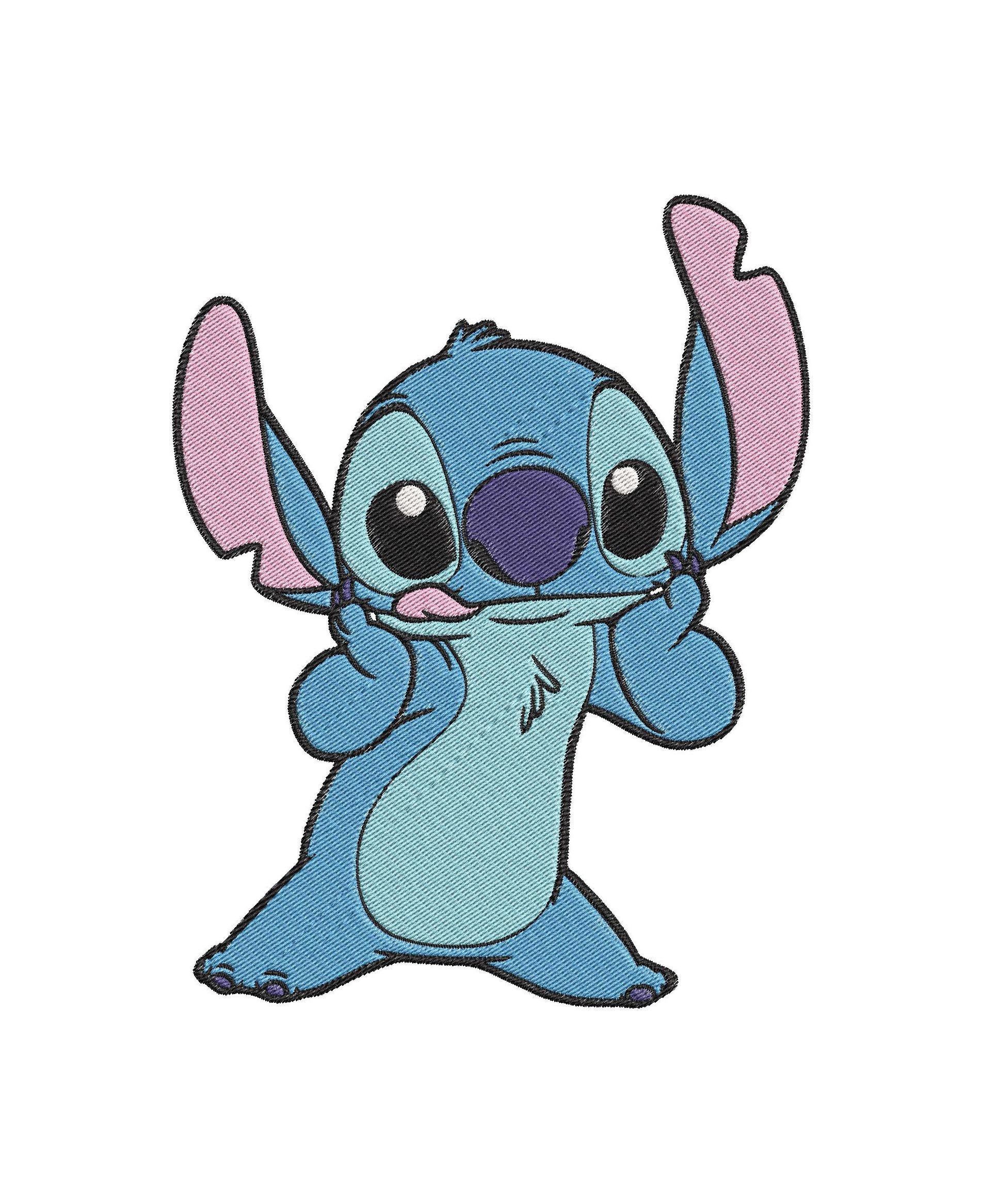 Lilo and Stitch Filled 05 Embroidery Design - Instant Download Cute ...