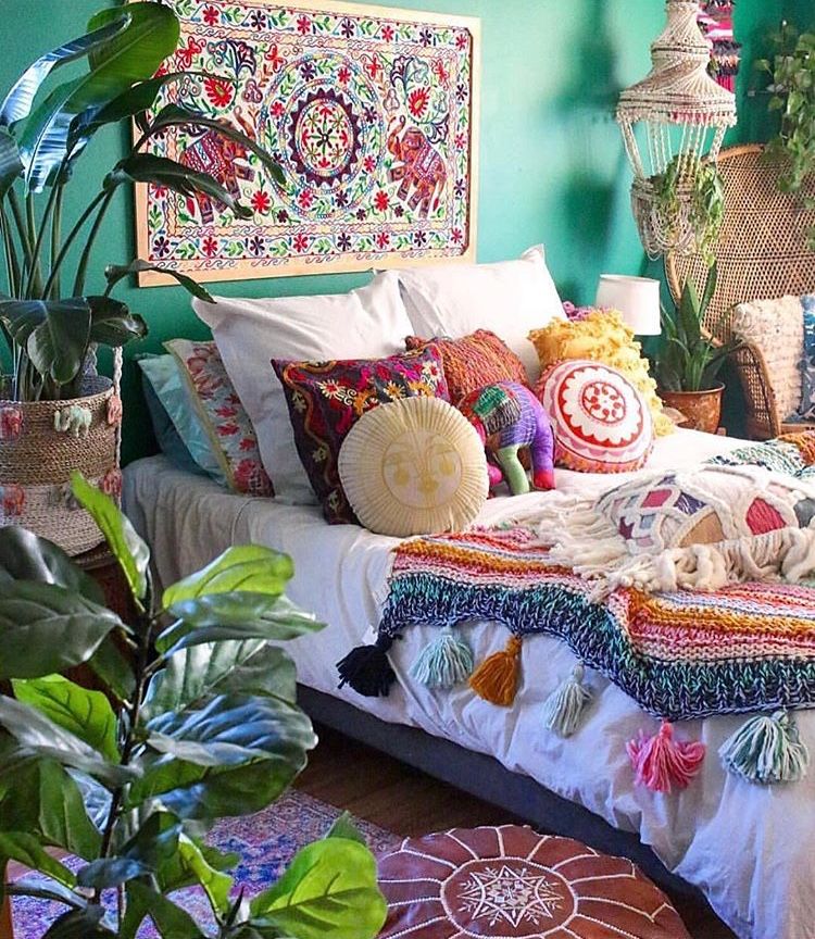 Boho bedroom.fun Boho Style Bedroom, Boho Room, Boho Tropical Bedroom ...