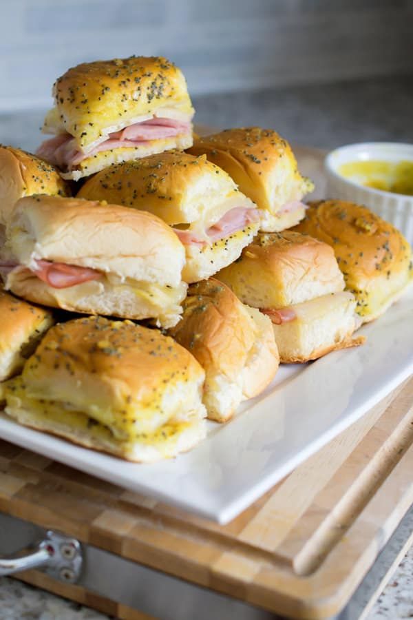 Ham and Cheese Hawaiian Rolls Recipe | Hawaiian roll sandwiches, Slider ...