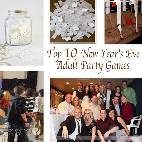 Holiday fun. Top 10 New Year’s Eve Adult Party Games Adult Games Party ...