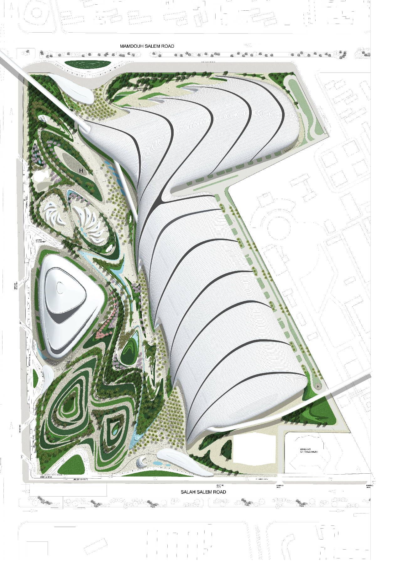 Cairo Expo City | Zaha hadid architecture, Zaha, Zaha hadid