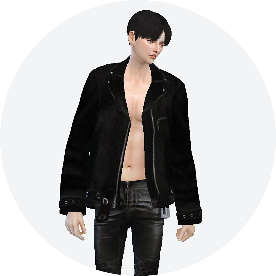 Sims 4 Open Jacket