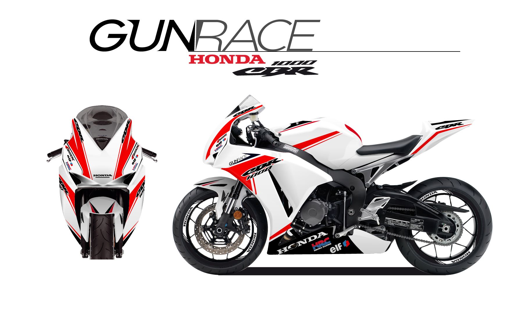 Graphic Kit HONDA CBR 1000 CBR 1000RR Fireblade And Superbikes