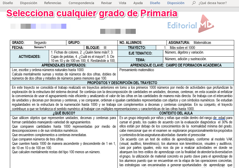 Planeaciones de 1 a 6 de Primaria Por Proyectos 2024 | How to plan ...