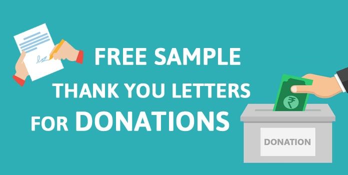 Gratitude for Generosity: Sample Donation Thank You Letters, Templates ...