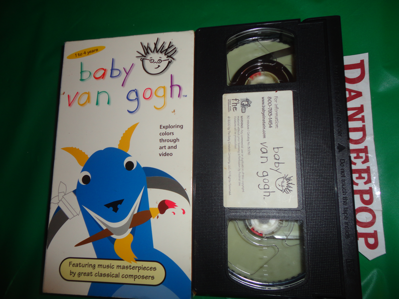 Baby Einstein Baby Van Gogh VHS Video Movie find me at www.dandeepop ...