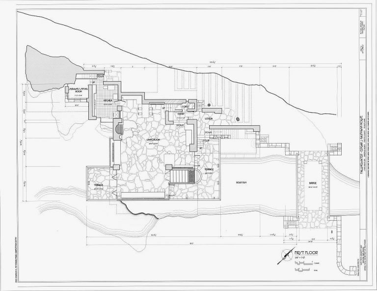 Frank Lloyd Wright Plan Dwg Modern House Modern House Layout Casa ...