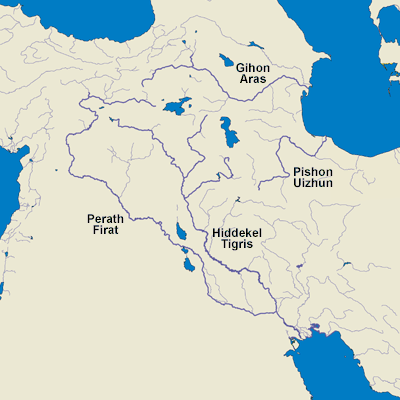 Pishon, Gihon, Tigris, Euphrates | Civilization history, Bible study, Bible