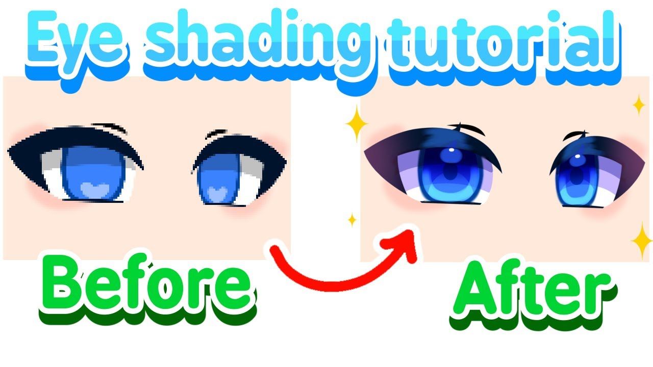 How to edit gacha club eyes on procreate doable on ibispaint •potato ...