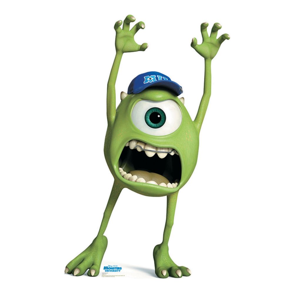 Mike Wazowski is serious about perfecting his scaring techniques in ...