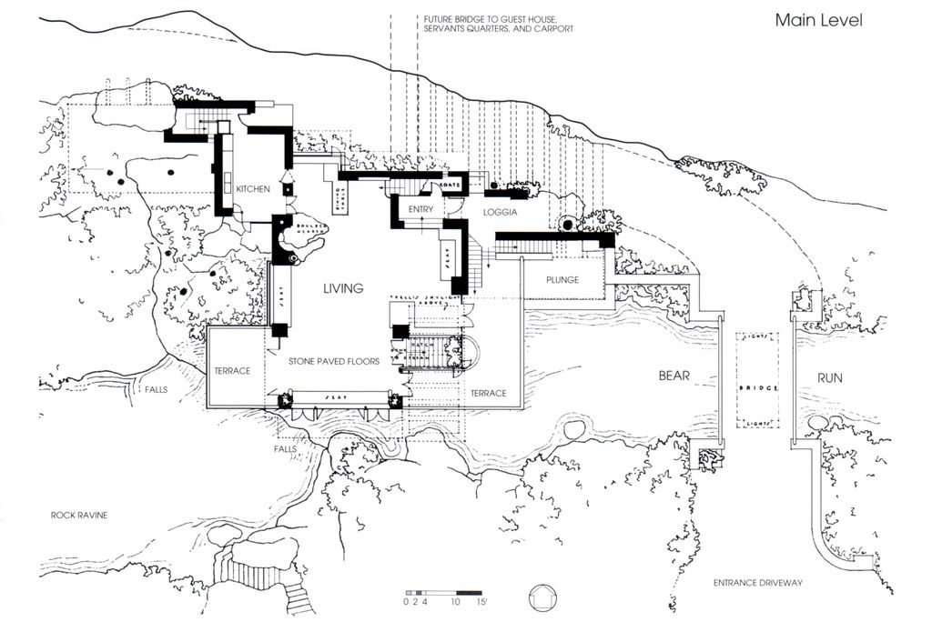 Unique Places: Fallingwater | Casa de la cascada, Arquitectura organica ...