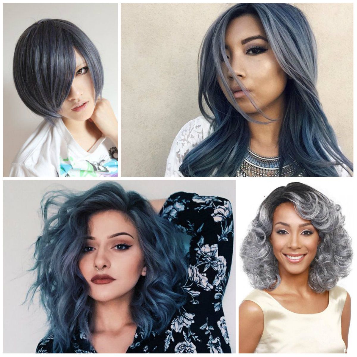 Best Dark Grey Hair Dye Grey Hair Color Ideas For 2016 2017