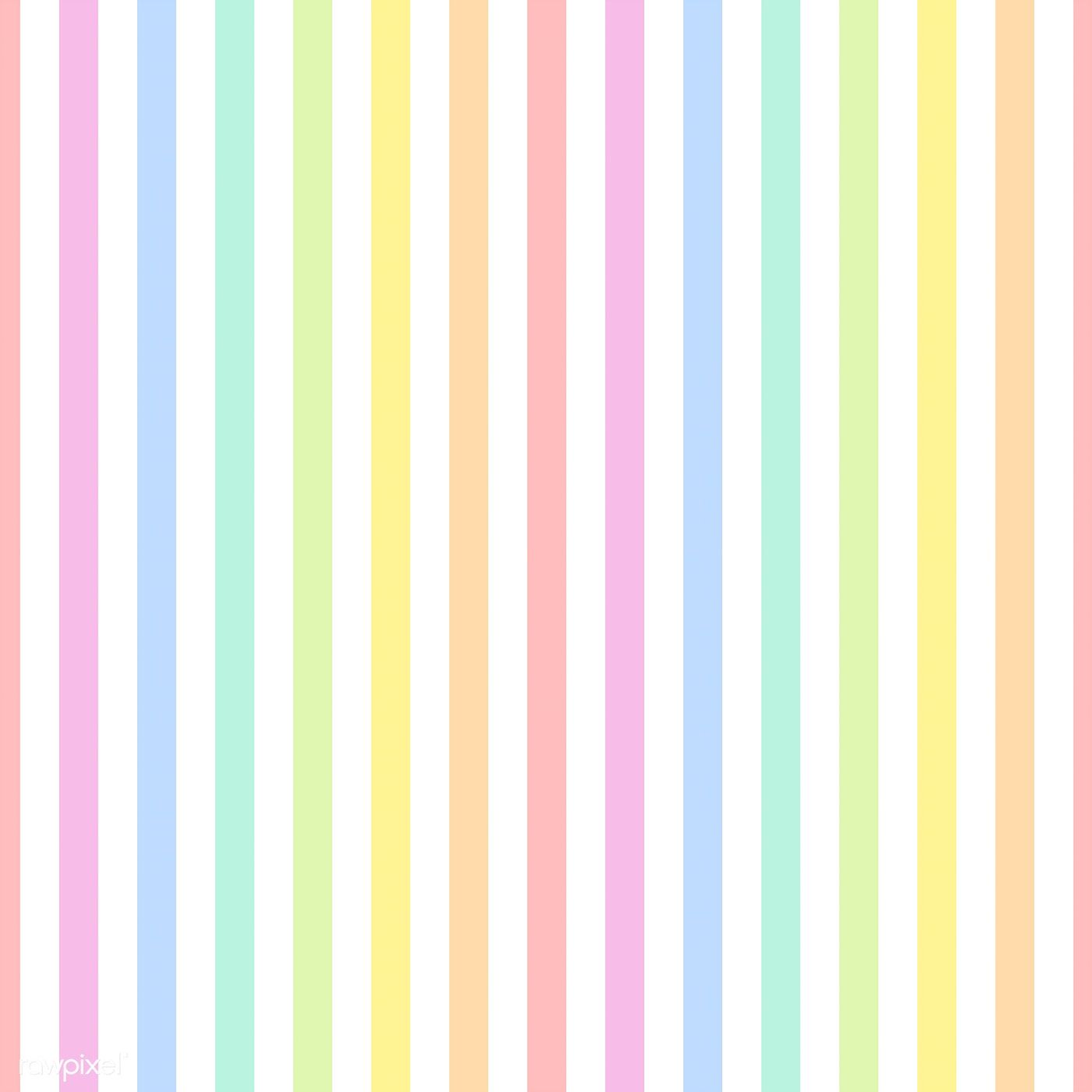 Seamless colorful vertical lines pattern vector | free image by ...