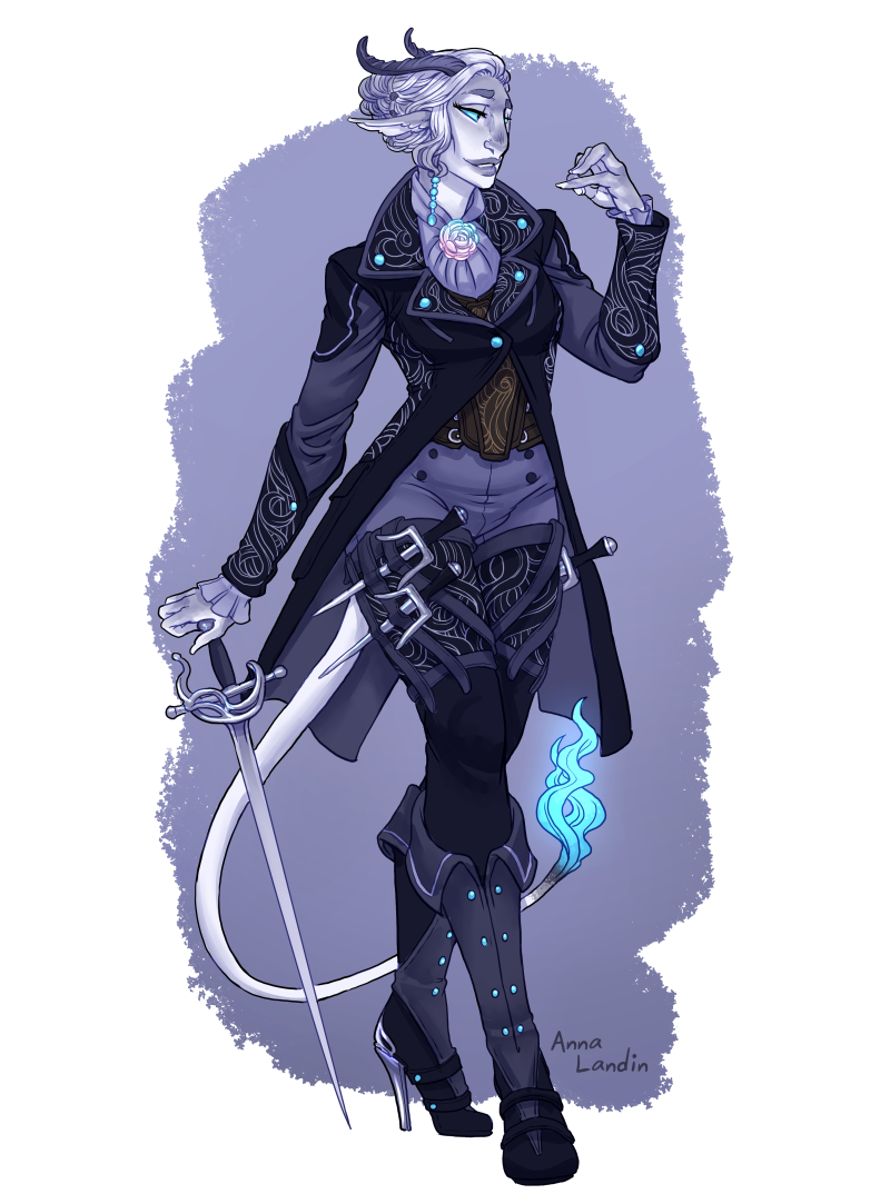 Artificer Character Sheet ~ Tiefling Bard Tieflings Bladesinger ...