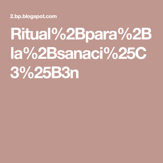 Ritual%2Bpara%2Bla%2Bsanaci%25C3%25B3n | Ritual, Yams, 25th