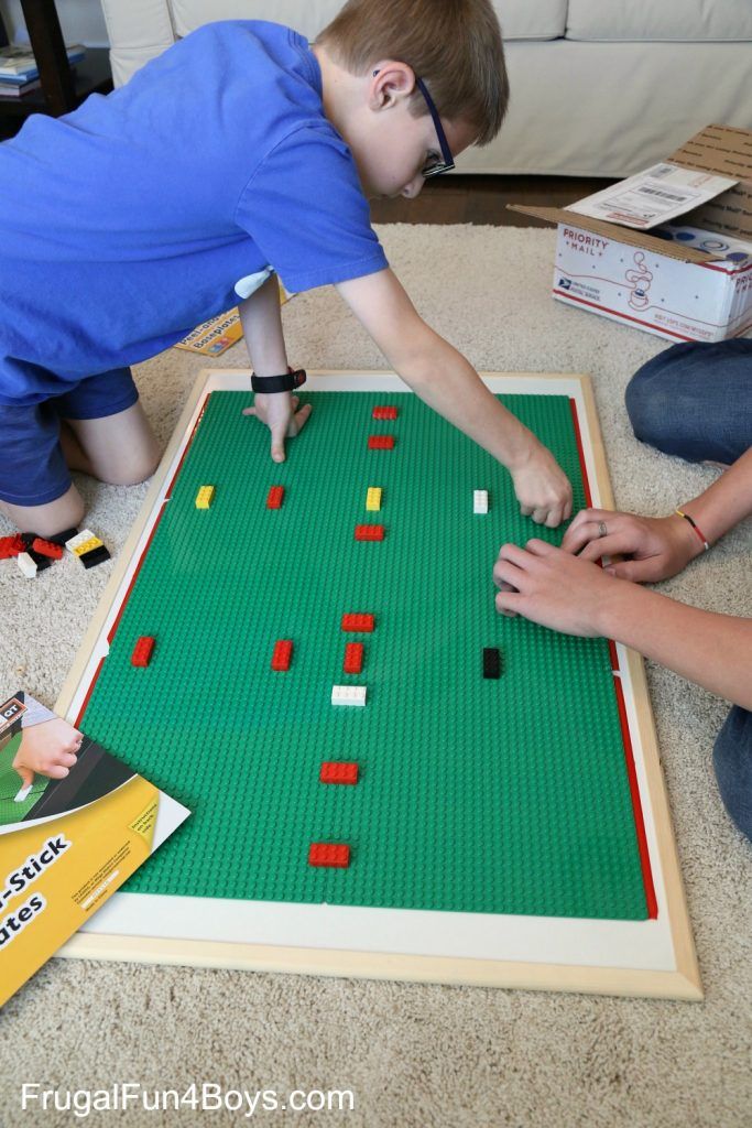 Easy DIY LEGO Wall & Play Board – Frugal Fun For Boys and Girls Lego ...