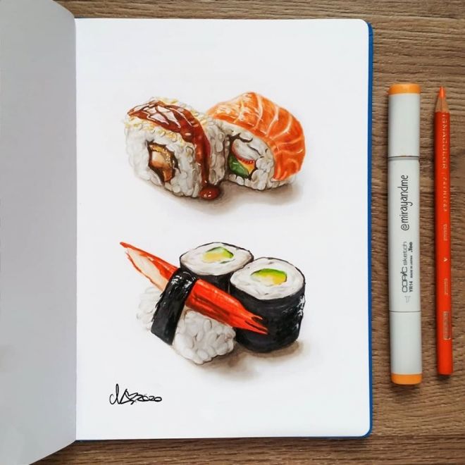 20 Vibrant and Fun Filled Color Pencil Drawings by Miray | Color pencil ...