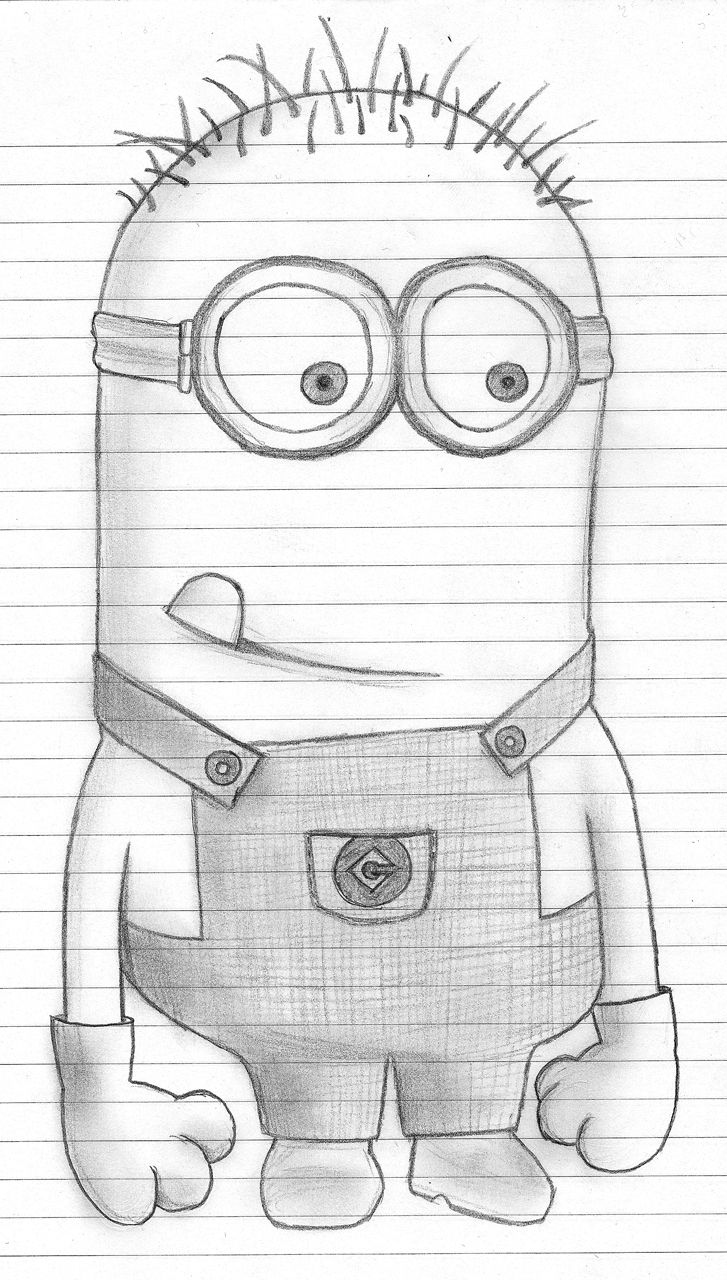 Minions Drawing Ideas image.