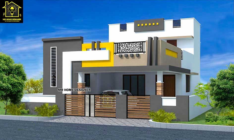 Ground Floor Elevation Designs In 2021 Small House Front Design House Balcony Design Small House Design Exterior