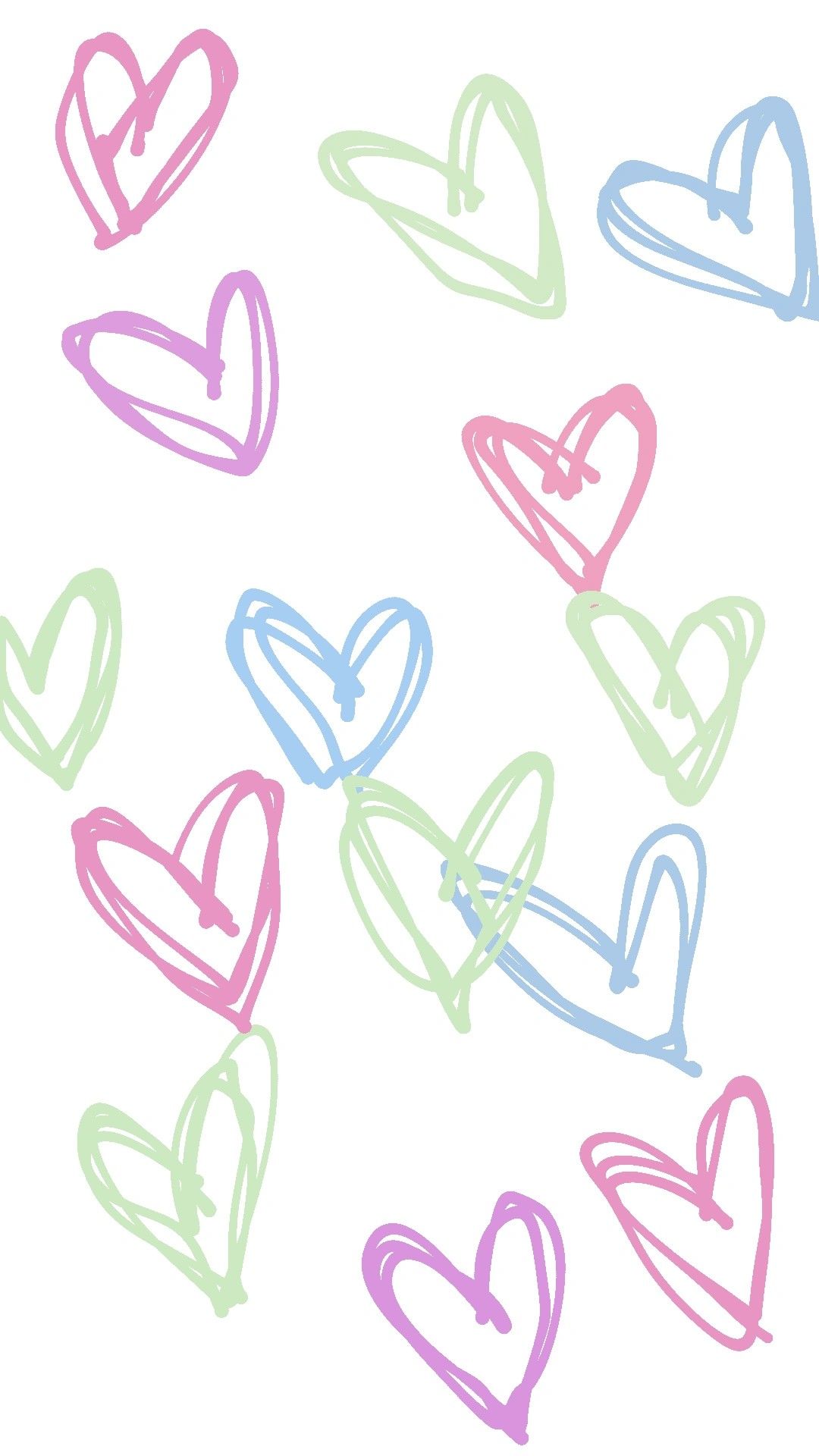 corazones de colores Iphone Background Wallpaper, Love Wallpaper, Phone ...