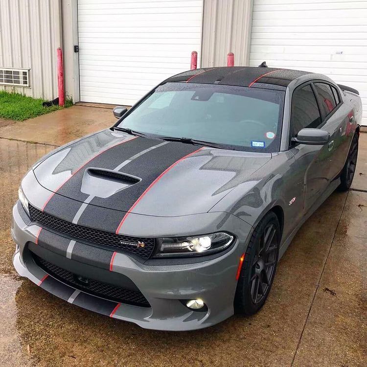 Bagged dodge charger hellcat stance stripes – Artofit