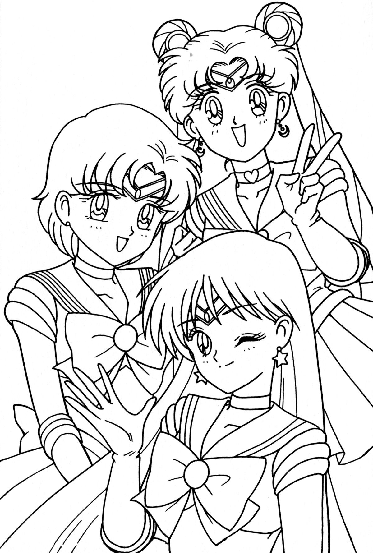 Sailor Moon Coloring Pages, Cute Coloring Pages, Coloring Books, Sailor ...