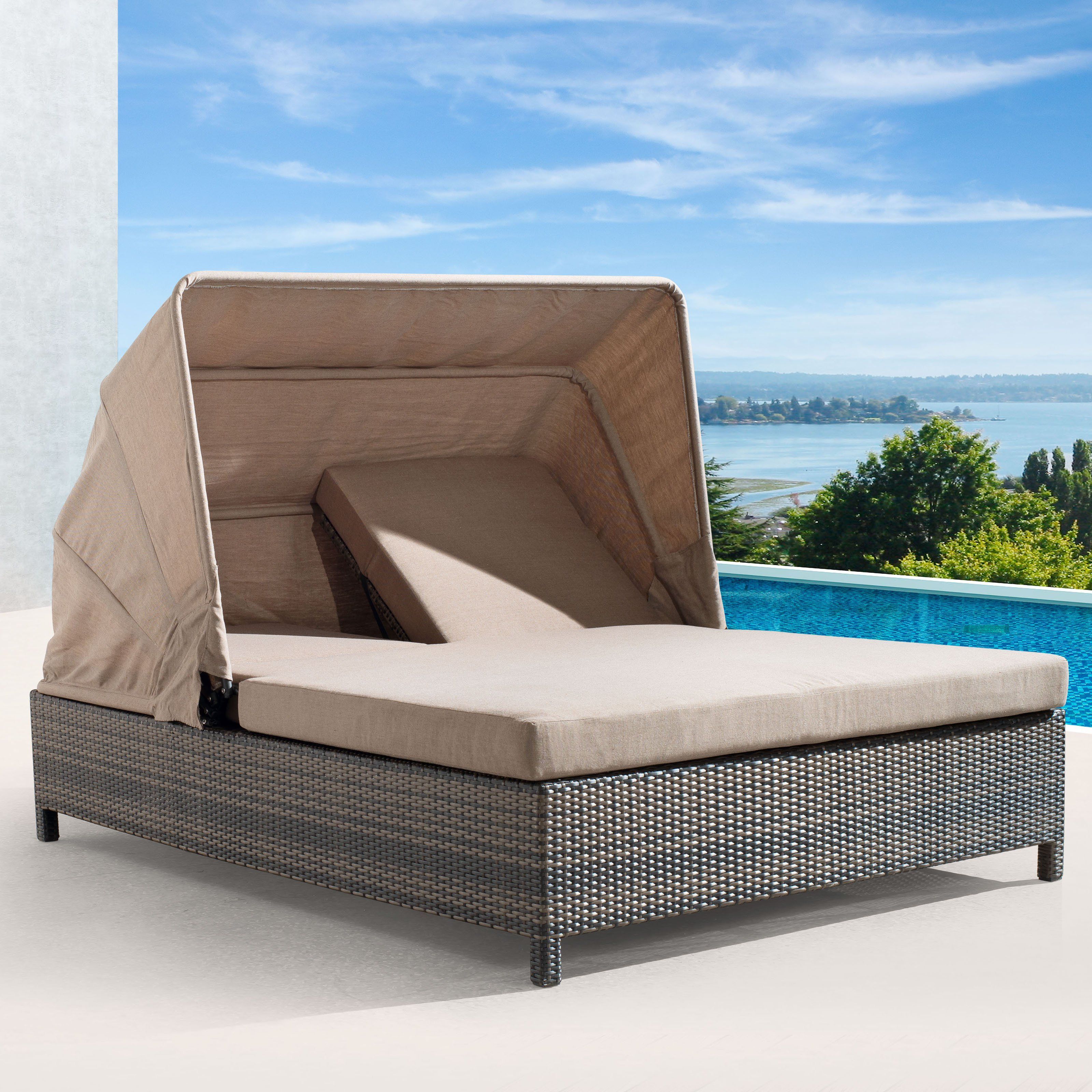 Patio Furniture Double Lounger at samuelshugheso blog