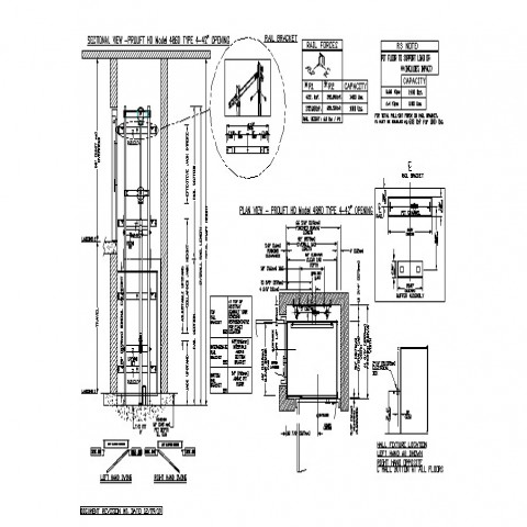 Autocad elevator cad blocks dwg models – Artofit