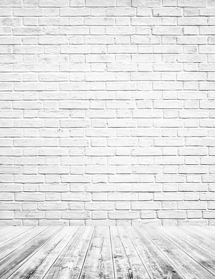 Black Brick Wall, White Brick Walls, White Floors, Brick Wall ...