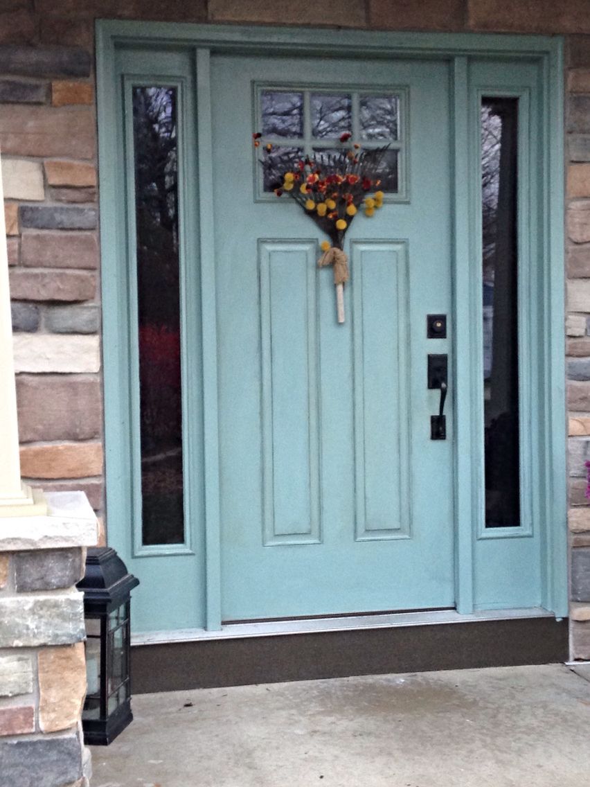 Image result for sherwin williams quietude front door Duck Egg Blue ...