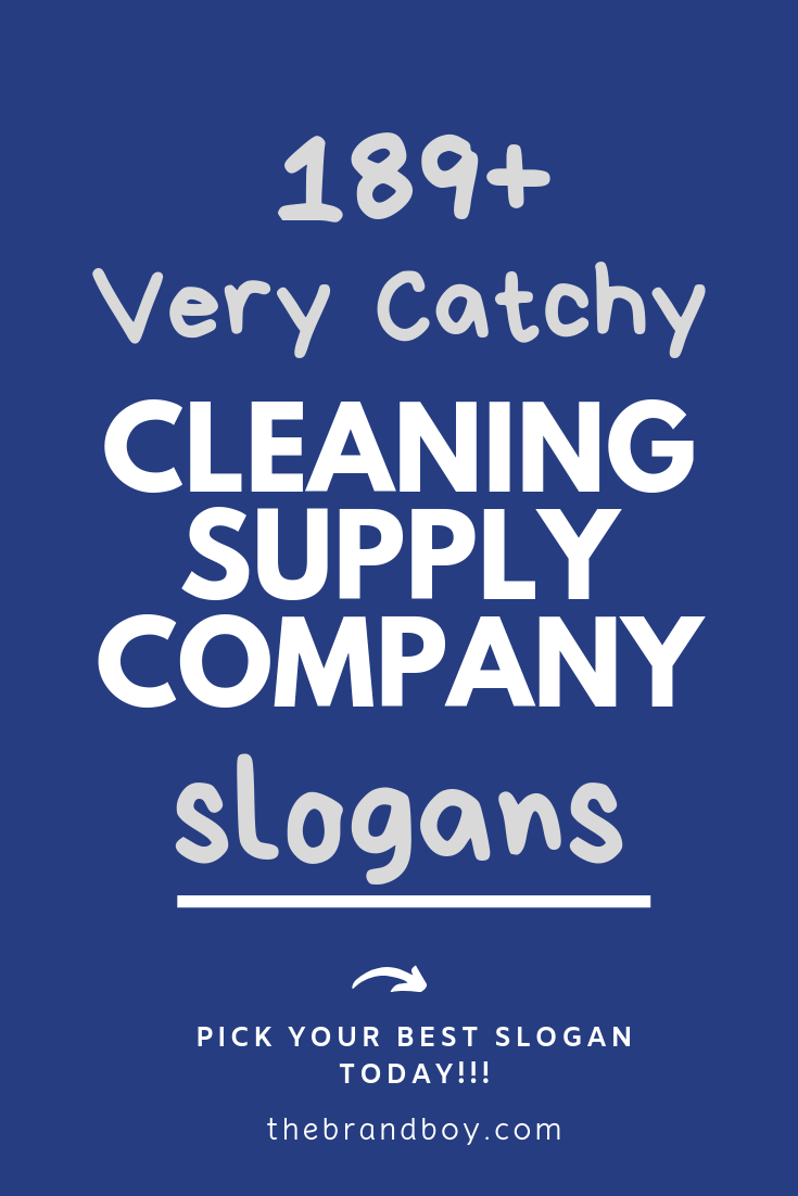 180 Catchy Cleaning Service Slogans And Taglines Ekopa Mag - Riset