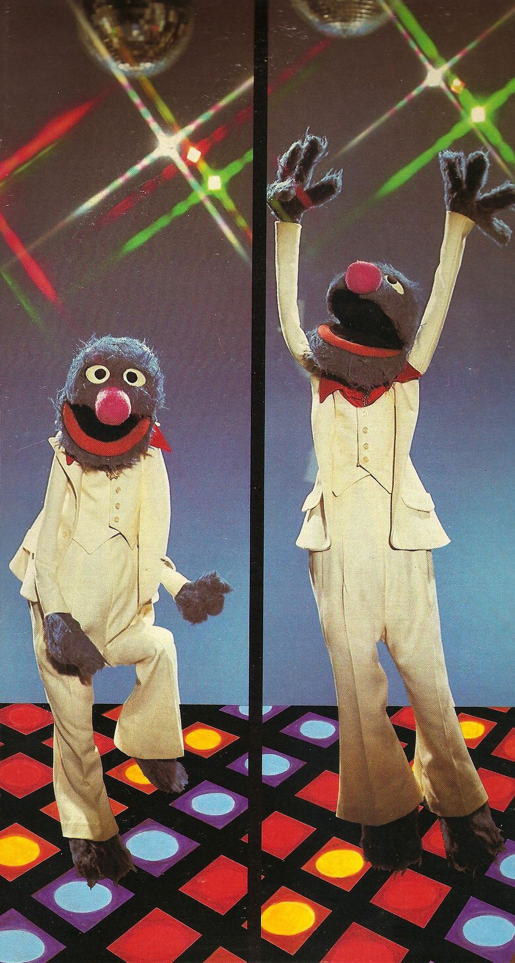 Disco Grover...my two favorite things from the 70's together💜 Les ...