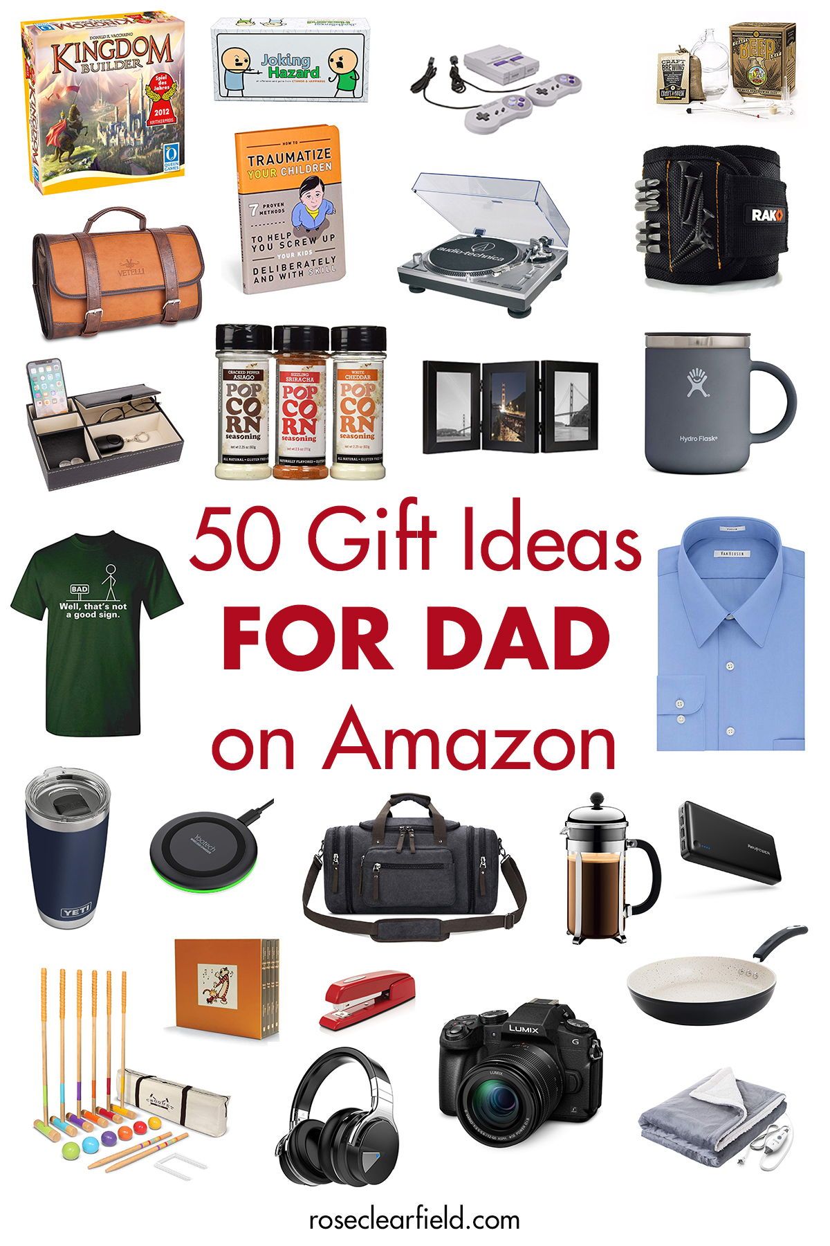 50+ Unique Gift Ideas for Dad on Amazon