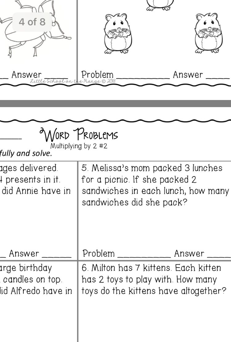 Pin by Diane Mayer on Numbers | Word problems, Solving, Answers