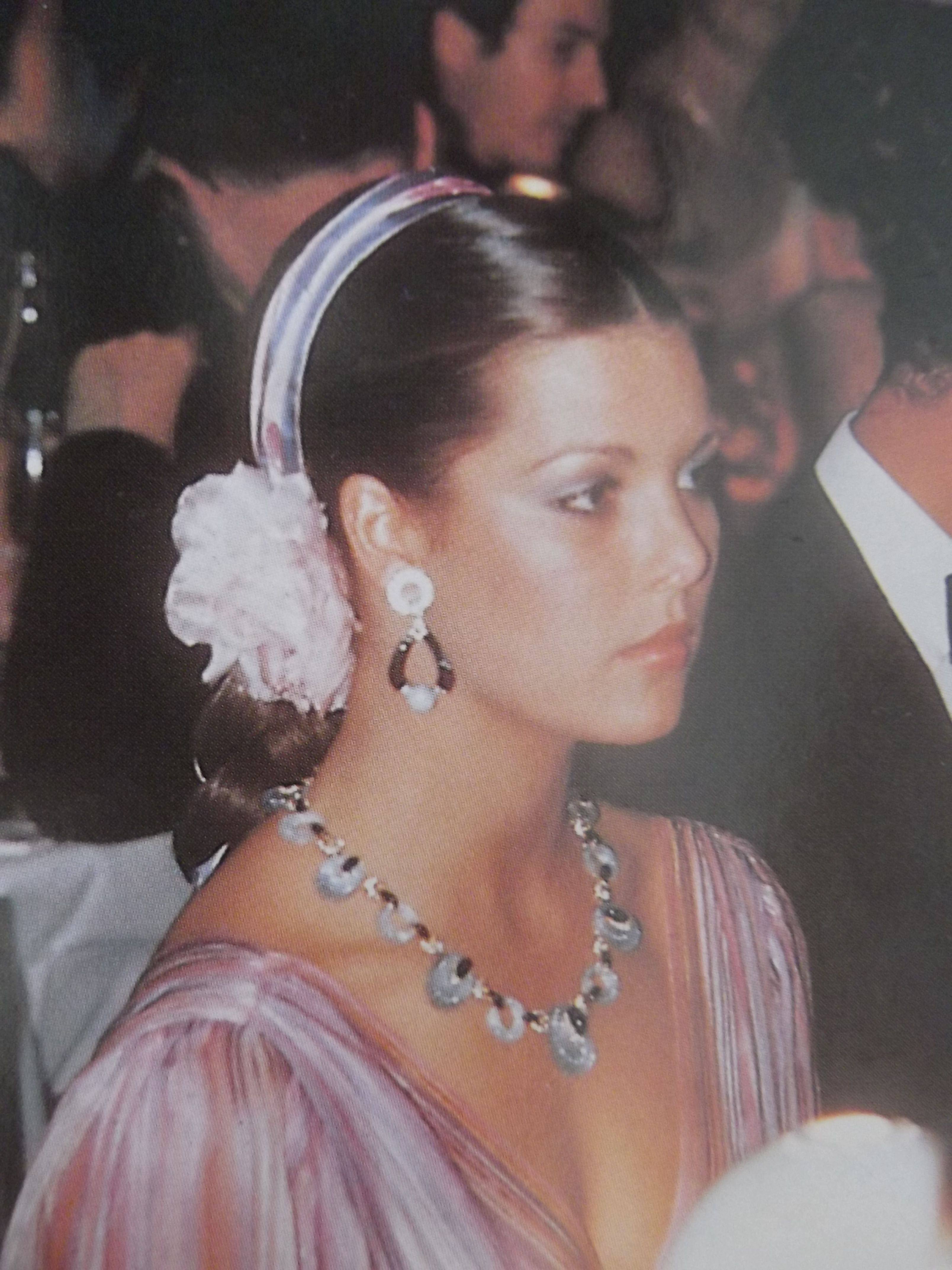 Princess Caroline of Monaco. May,1977. Philippe Junot, Monaco Princess