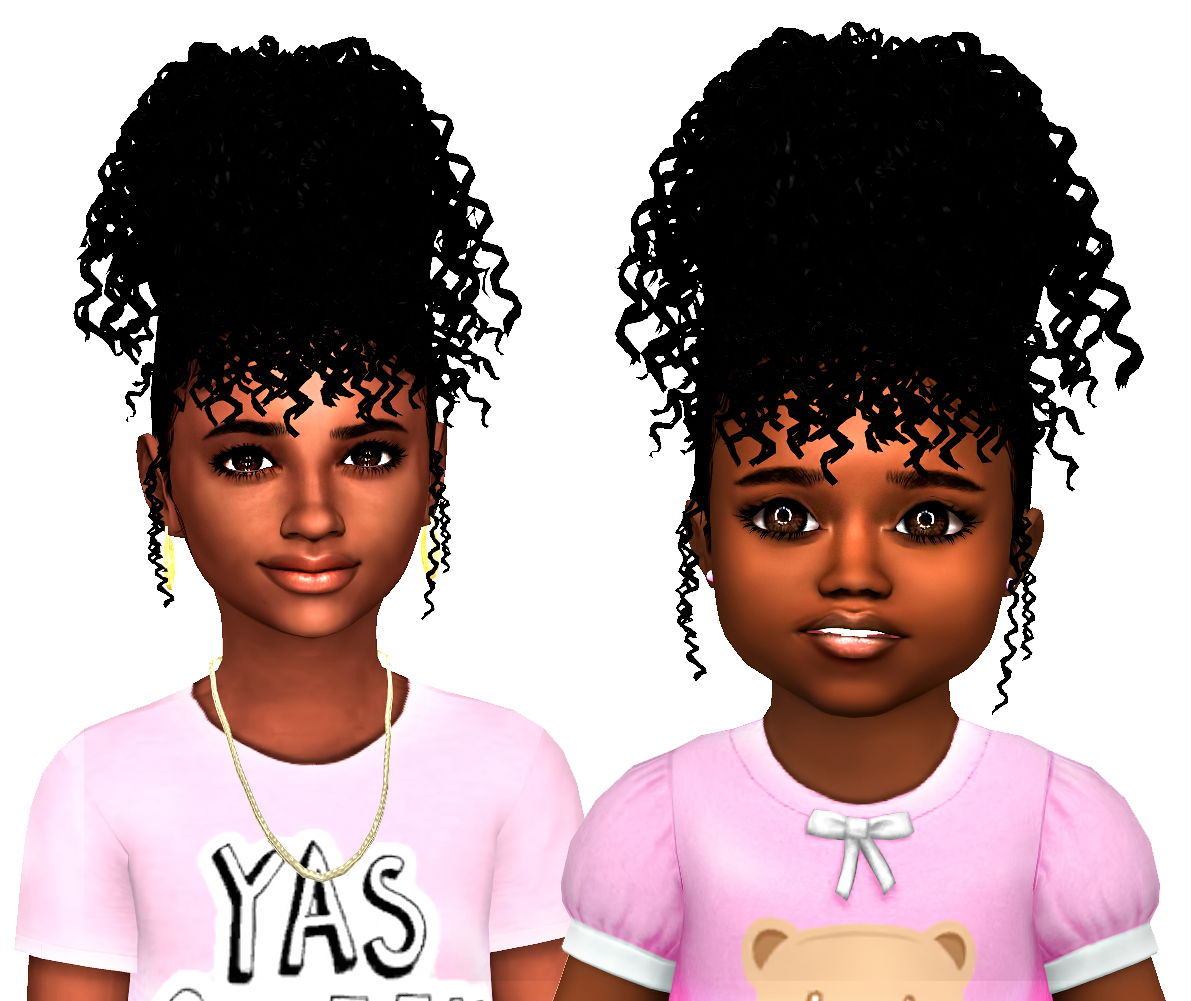 Maxis Match Jet Black Recolors Sims 4 Black Hair Sims Hair Sims | CLOUD ...