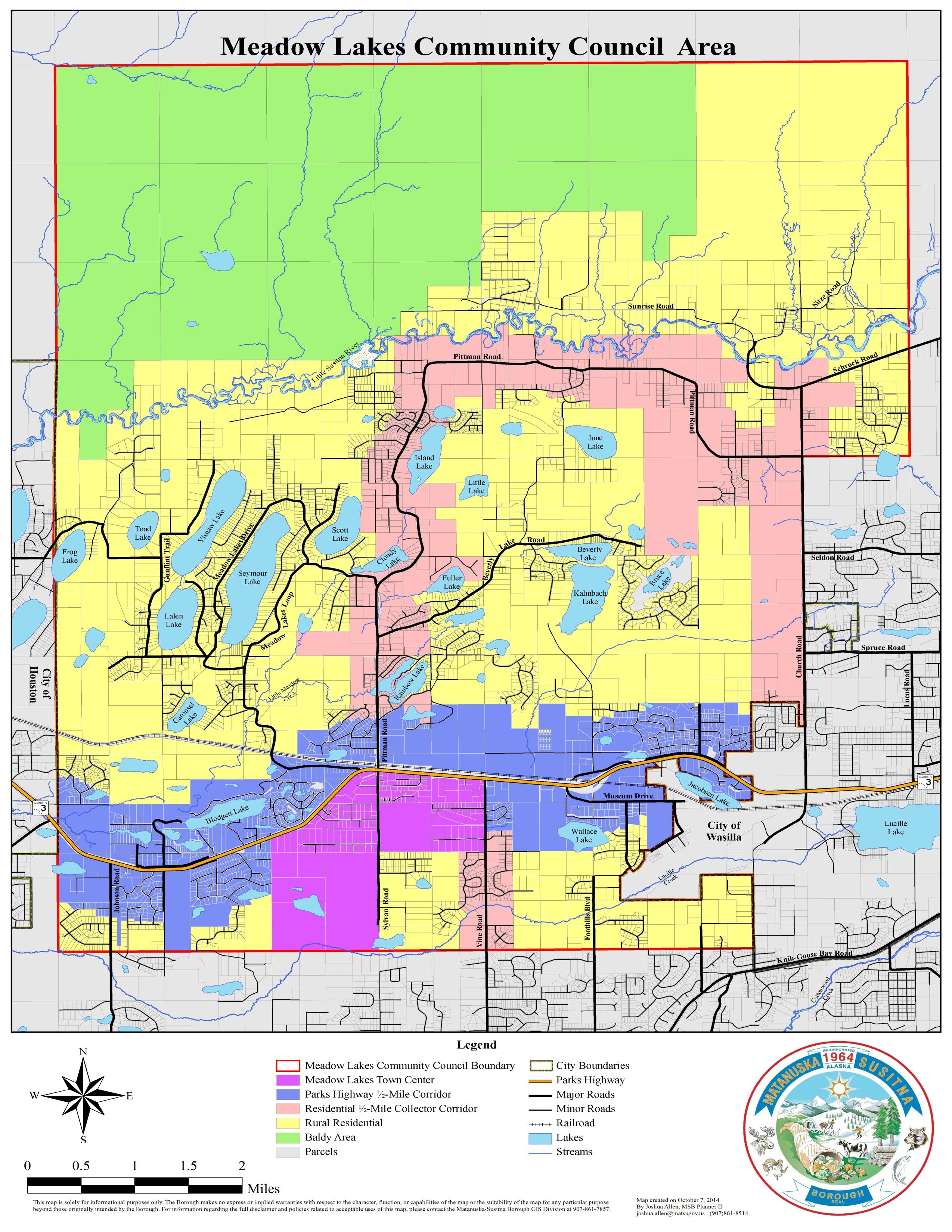 Pin on Meadow Lakes Special Use District (SpUD)