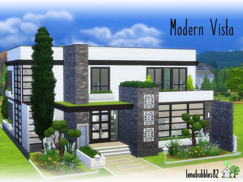 Sims 4 Two Story House