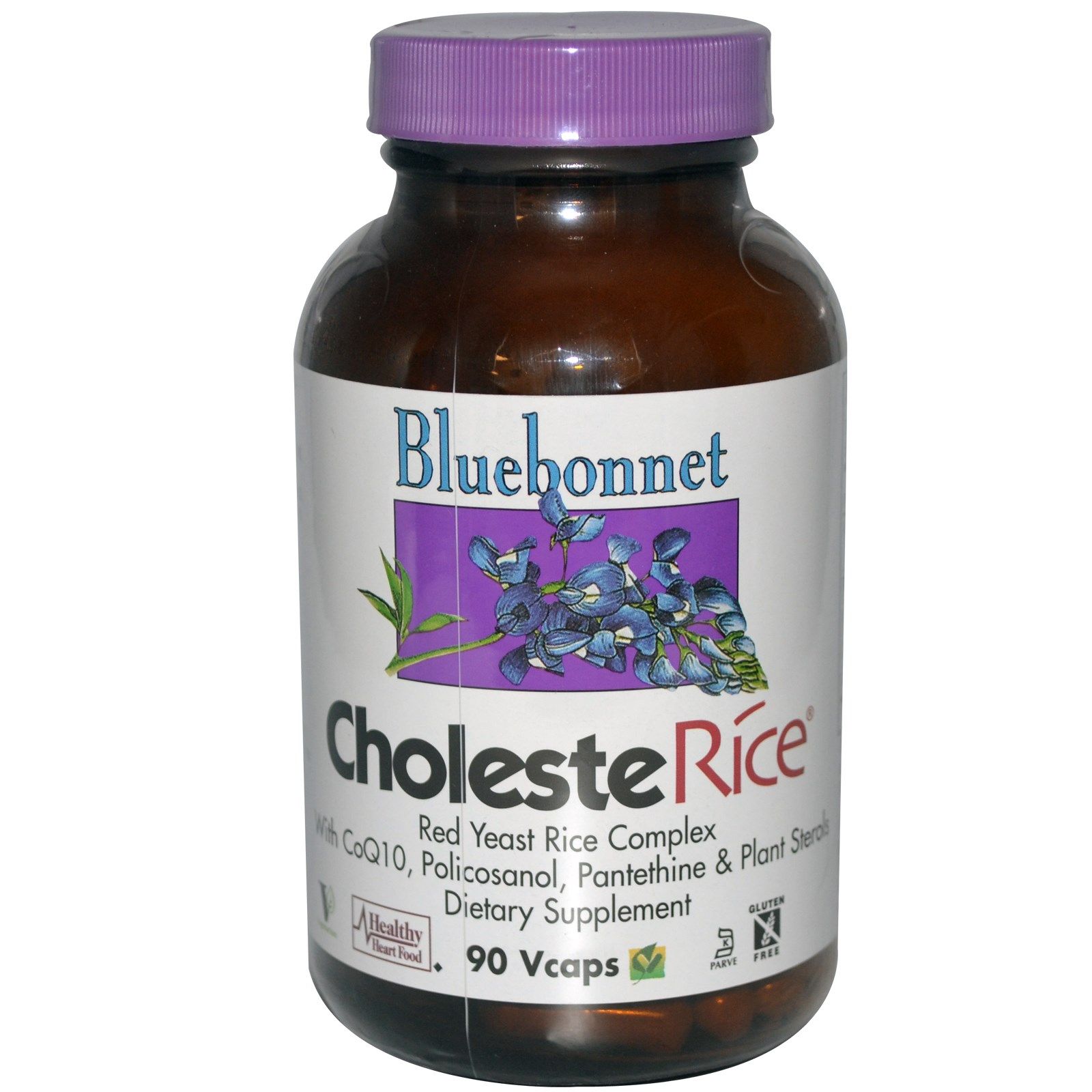 Bluebonnet Nutrition, CholesteRice, 90 Vegetable Capsules | Vegetable ...