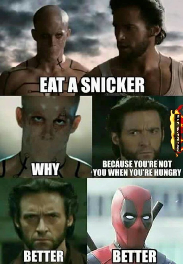 Funny Memes Eat A Snicker X Men Pinterest Funny Memes