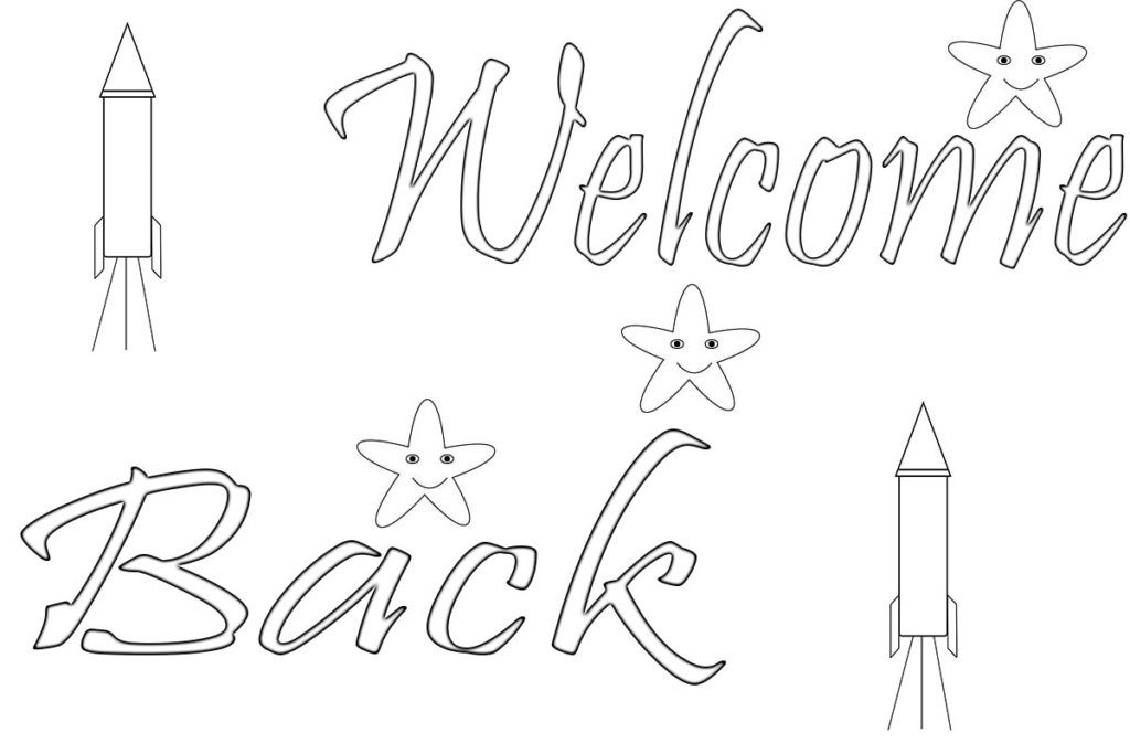 Welcome Back Coloring Pages Coloring Pages To Print Coloring Pages School Coloring Pages